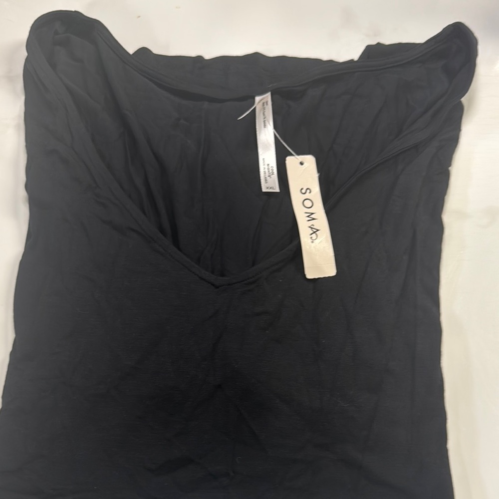 Soma Black Sleeveless Blouse